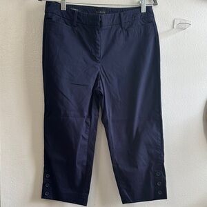 Talbots Dark Blue Perfect Skimmer Size 6P